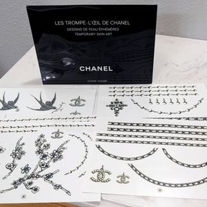 Chanel temporary skin art
